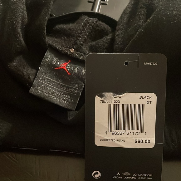 New Black Jordan Hoodie - Picture 6 of 7